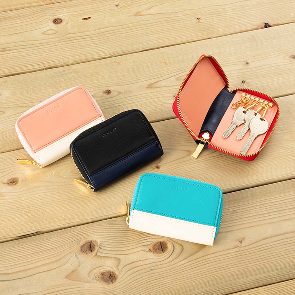 【匠】ラウンドキーケース Round Bicolor Keycase