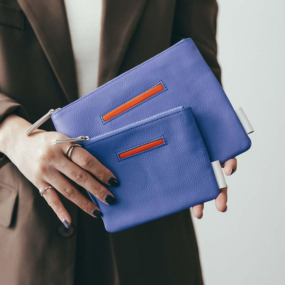 【極】フラットレザーポーチS Flat Pouch S