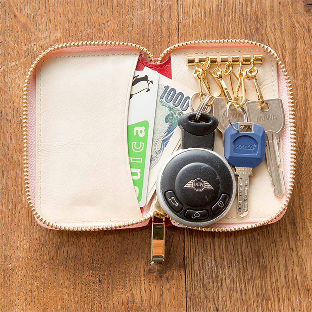 【匠】ラウンドキーケース Round Bicolor Keycase