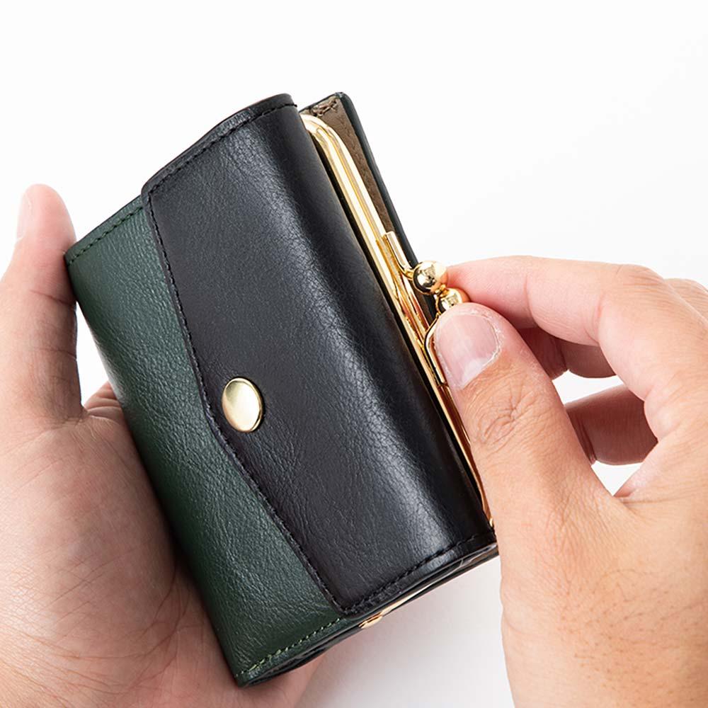 がま口2つ折り財布 - JOGGO