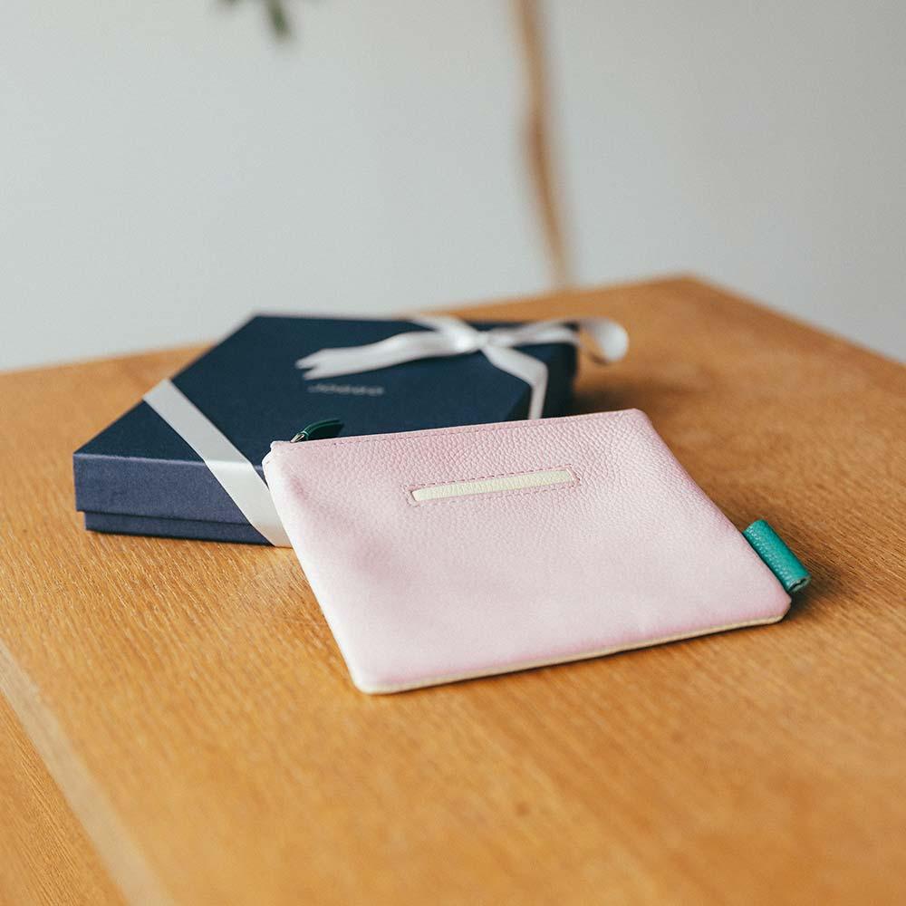 【極】フラットレザーポーチS Flat Pouch S