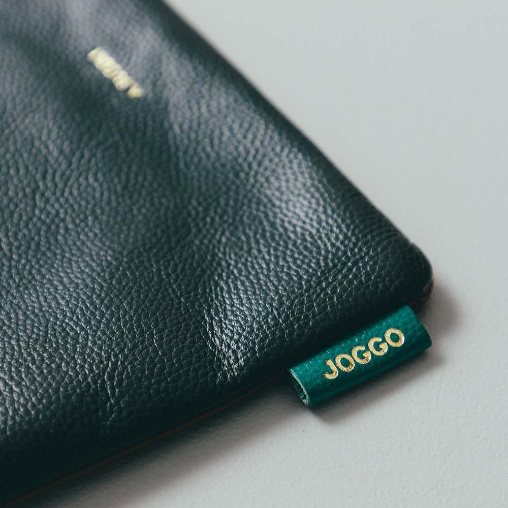 フラットレザーポーチM - JOGGO