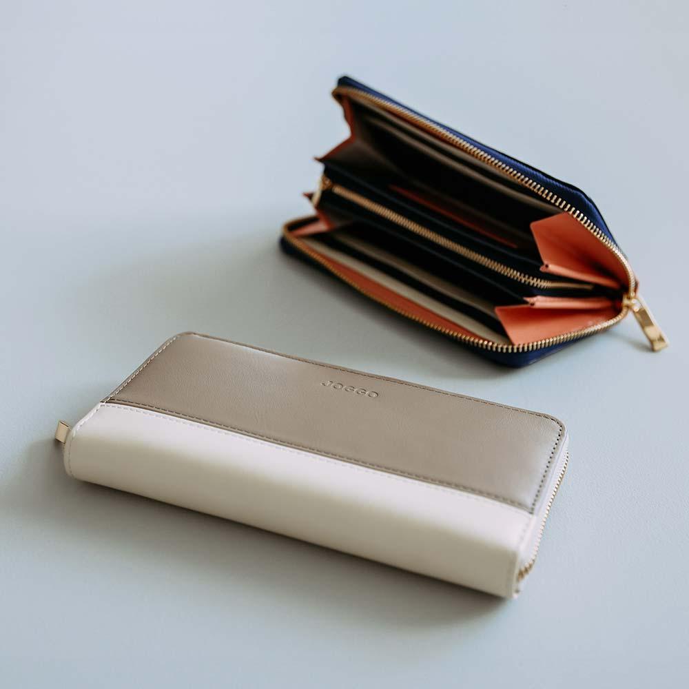 【匠】ラウンドバイカラー長財布 Bicolor Round Long Wallet